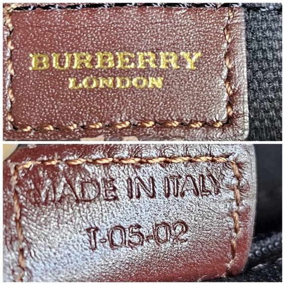 Authentic BURBERRY Haymarket Check Coated Canvas Shoulder Bag - Picture 10 of 10